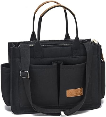 TASCINA GRANDE per donne con tasche,Laptop BORSA per tutto il corpo TUTTO TUTTO TUTTO IL GIORNALE BORSA PER LAVORO GYM spiaggia