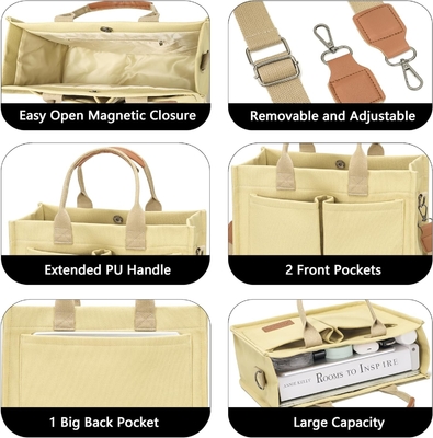 TASCINA GRANDE per donne con tasche,Laptop BORSA per tutto il corpo TUTTO TUTTO TUTTO IL GIORNALE BORSA PER LAVORO GYM spiaggia
