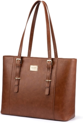 Lovevook BORSA PER DONNE, BORSA PER COMPUTATORE DI PELLE STRutturata, BORSA PER LAVORO PROFESSIONALE, SCELTA DELL'INSTITUTE/DELL'AVVOCATO,