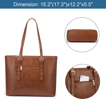 Lovevook BORSA PER DONNE, BORSA PER COMPUTATORE DI PELLE STRutturata, BORSA PER LAVORO PROFESSIONALE, SCELTA DELL'INSTITUTE/DELL'AVVOCATO,