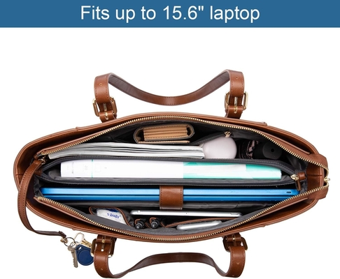 Lovevook BORSA PER DONNE, BORSA PER COMPUTATORE DI PELLE STRutturata, BORSA PER LAVORO PROFESSIONALE, SCELTA DELL'INSTITUTE/DELL'AVVOCATO,