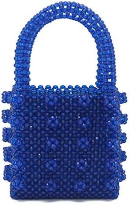 MIUCO DONNE TASCHIE DI PERLE TESTE DI PERLE TESTE di cristallo