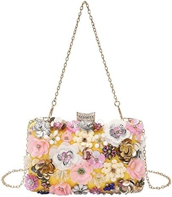 Lettuce FLOR Clutch BORSA VESTERNA BORSA PER DONNE FESTA FORMALE BORSA DI MANO CATENA Cintura BORSA
