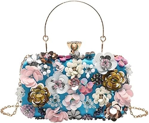 Lettuce FLOR Clutch BORSA VESTERNA BORSA PER DONNE FESTA FORMALE BORSA DI MANO CATENA Cintura BORSA