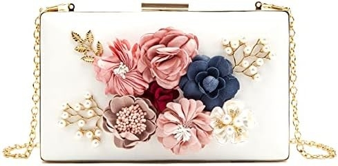 Lettuce FLOR Clutch BORSA VESTERNA BORSA PER DONNE FESTA FORMALE BORSA DI MANO CATENA Cintura BORSA