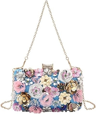 Lettuce FLOR Clutch BORSA VESTERNA BORSA PER DONNE FESTA FORMALE BORSA DI MANO CATENA Cintura BORSA