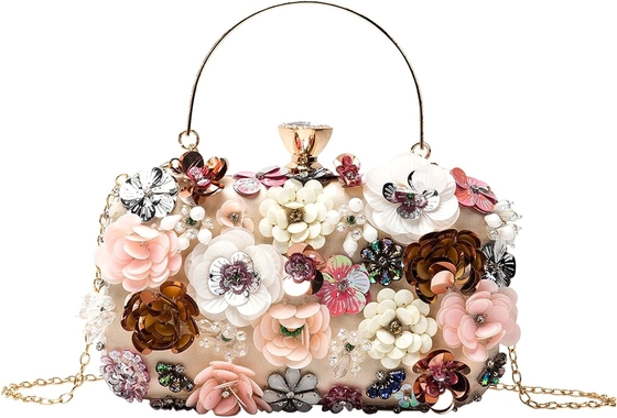 Lettuce FLOR Clutch BORSA VESTERNA BORSA PER DONNE FESTA FORMALE BORSA DI MANO CATENA Cintura BORSA