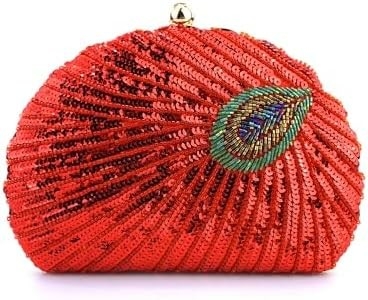 FEMMIE VESTERNA CLAUTCH BAG DESIGNER VESTERNA BORSA BORSA, Festa di nozze BORSA CLAUTCH