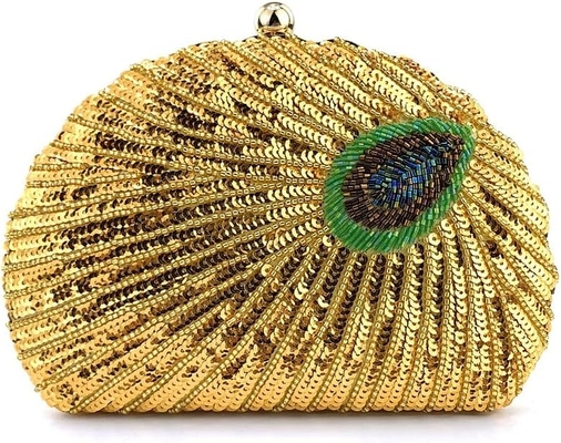 FEMMIE VESTERNA CLAUTCH BAG DESIGNER VESTERNA BORSA BORSA, Festa di nozze BORSA CLAUTCH
