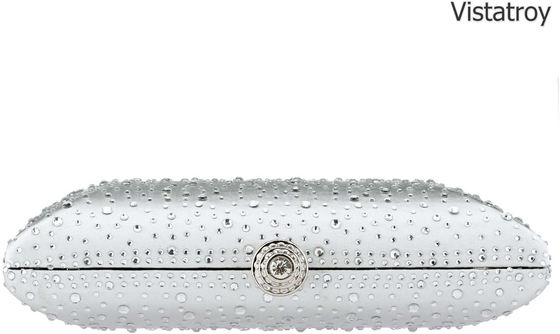 Borsa da sera da donna Strass luccicante Festa di nozze Borsa da mano Borsa a manica Catena Spalla Borsa crossbody