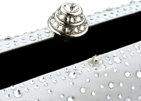 Borsa da sera da donna Strass luccicante Festa di nozze Borsa da mano Borsa a manica Catena Spalla Borsa crossbody