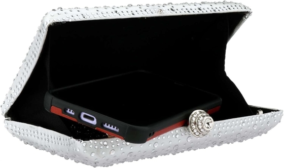 Borsa da sera da donna Strass luccicante Festa di nozze Borsa da mano Borsa a manica Catena Spalla Borsa crossbody