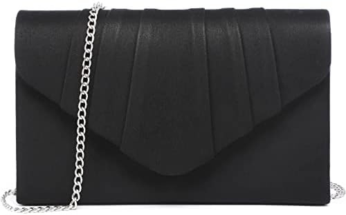 DASEIN BORSA DA SERA DOMESSA BORSA PLEATED ENVOLVE CLAUTCH BORSA di mano Festa di nozze borsa da sposa