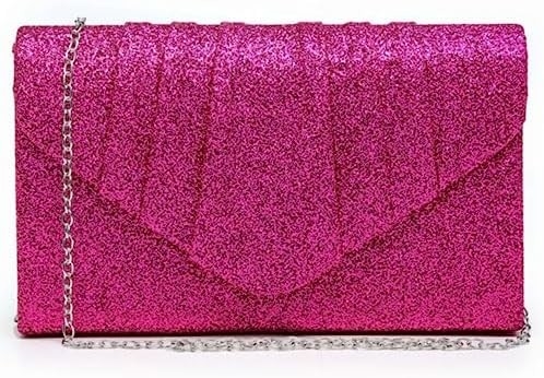 DASEIN BORSA DA SERA DOMESSA BORSA PLEATED ENVOLVE CLAUTCH BORSA di mano Festa di nozze borsa da sposa