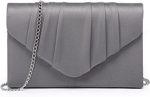 DASEIN BORSA DA SERA DOMESSA BORSA PLEATED ENVOLVE CLAUTCH BORSA di mano Festa di nozze borsa da sposa