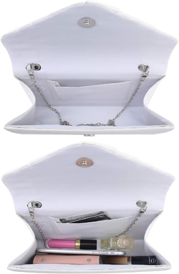 DASEIN BORSA DA SERA DOMESSA BORSA PLEATED ENVOLVE CLAUTCH BORSA di mano Festa di nozze borsa da sposa