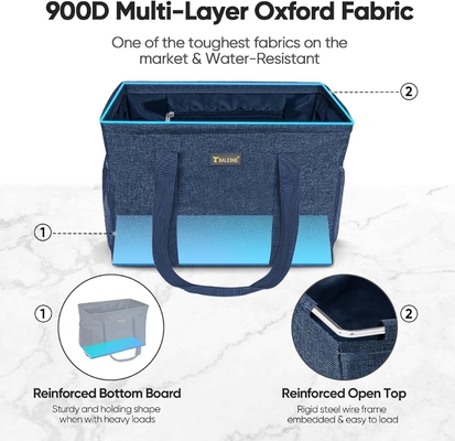 BALENA SUPREMO GRANDE BORSA CON FRAGGIO DI FARAGLIO PER LA MANAGERIA (blu, 16,5'X14'X10')