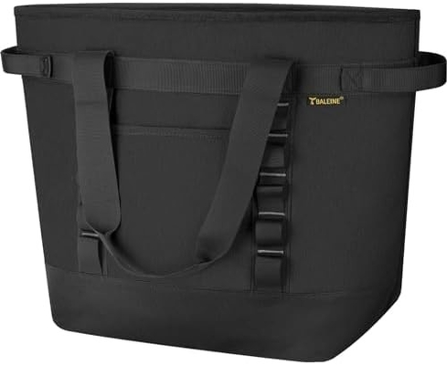 BALINE LARGE 36-CAN COOLER BAGS ISOLATO, PEVA SOFT COOLER TOTE BAG, BAG di alimentari isolati con top zippered