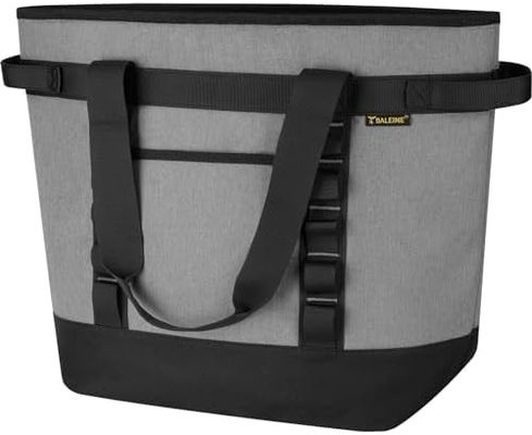 BALINE LARGE 36-CAN COOLER BAGS ISOLATO, PEVA SOFT COOLER TOTE BAG, BAG di alimentari isolati con top zippered