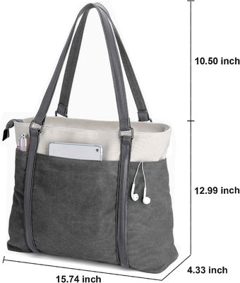 LAPTOP DOMENICA BORSA DI BORSA PER LAVORO PESO LEGGERO TASSA DI MANO