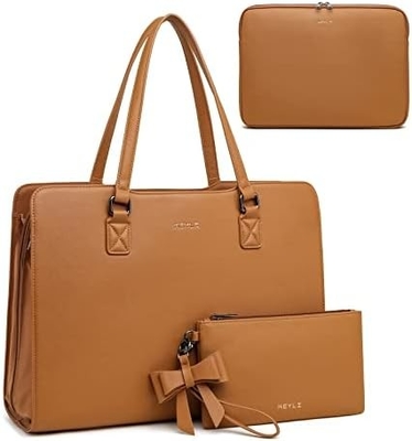 KEYLI 4PC SETS BORSA DELL'LATPUTTER PER DONNE BORSA DELL'LATPUTTER in pelle grande BORSA con porta di ricarica USB BORSA DELL'OLTRO BORSA PU