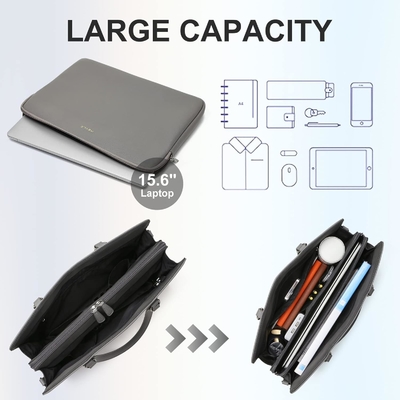 KEYLI 4PC SETS BORSA DELL'LATPUTTER PER DONNE BORSA DELL'LATPUTTER in pelle grande BORSA con porta di ricarica USB BORSA DELL'OLTRO BORSA PU