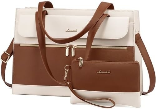 LOVEVOOK BORSA PER DONNE BORSA PER LAPPTOP PER LAVORO BORSA PROFESSIONALE in pelle BORSA IN AGUA