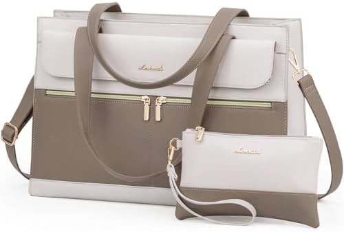 LOVEVOOK BORSA PER DONNE BORSA PER LAPPTOP PER LAVORO BORSA PROFESSIONALE in pelle BORSA IN AGUA