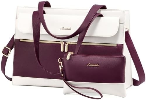 LOVEVOOK BORSA PER DONNE BORSA PER LAPPTOP PER LAVORO BORSA PROFESSIONALE in pelle BORSA IN AGUA