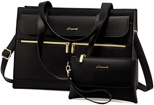 LOVEVOOK BORSA PER DONNE BORSA PER LAPPTOP PER LAVORO BORSA PROFESSIONALE in pelle BORSA IN AGUA