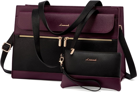 LOVEVOOK BORSA PER DONNE BORSA PER LAPPTOP PER LAVORO BORSA PROFESSIONALE in pelle BORSA IN AGUA