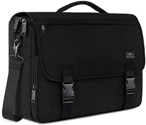 BORSA MESSENGER PER Uomini, DONNE BRIEFCASES leggero BORSA LAPTOP UOMO 15,6 pollici resistente all'acqua scuola crossbody