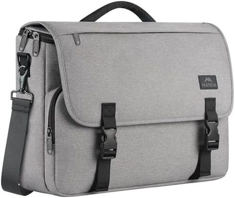 BORSA MESSENGER PER Uomini, DONNE BRIEFCASES leggero BORSA LAPTOP UOMO 15,6 pollici resistente all'acqua scuola crossbody