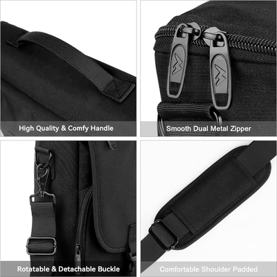 BORSA MESSENGER PER Uomini, DONNE BRIEFCASES leggero BORSA LAPTOP UOMO 15,6 pollici resistente all'acqua scuola crossbody