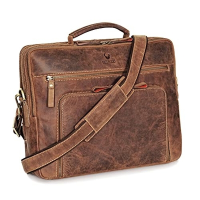Sacchetto portatile San Francisco 17 pollici sacchetto a mano in pelle per notebook valigetta per ufficio
