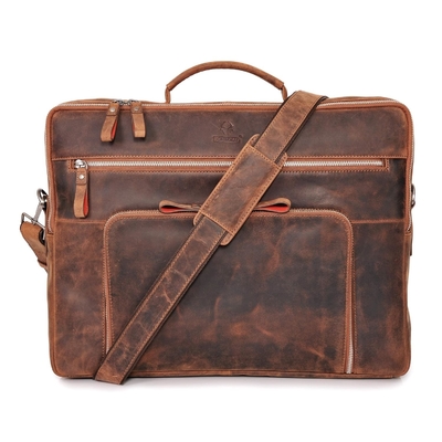 Sacchetto portatile San Francisco 17 pollici sacchetto a mano in pelle per notebook valigetta per ufficio