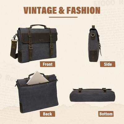 Borsa da uomo, borsa da cuoio, portatile, borsa da spalla, borsetta da lavoro.