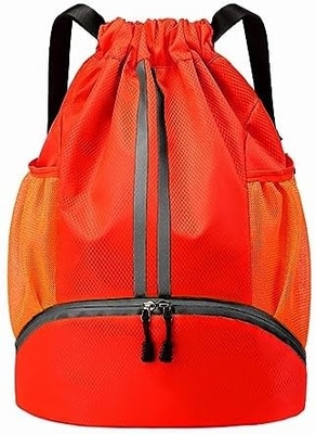 HOEDIA SPORTI SACCHETTO DRAWSTRING - BAGNO DI STRING GYM BORSA CON CappottoLA E BORSA a prova di umidità BORSA per donne e uomini
