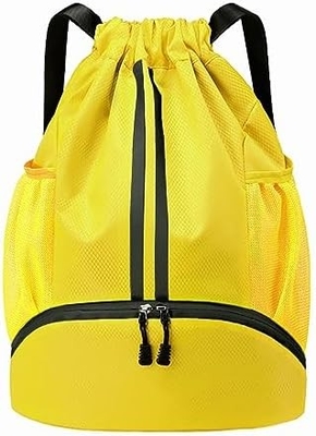 HOEDIA SPORTI SACCHETTO DRAWSTRING - BAGNO DI STRING GYM BORSA CON CappottoLA E BORSA a prova di umidità BORSA per donne e uomini