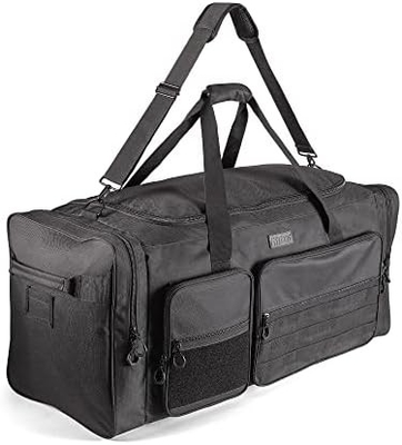 Fitdom 130L 36&quot; Heavy Duty Extra Large Sports Gym Equipment Travel Duffle Bag W/Adjustable Shoulder Strap &amp; 7 Comparti