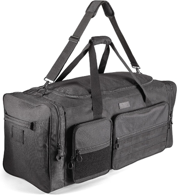 Fitdom 130L 36&quot; Heavy Duty Extra Large Sports Gym Equipment Travel Duffle Bag W/Adjustable Shoulder Strap &amp; 7 Comparti