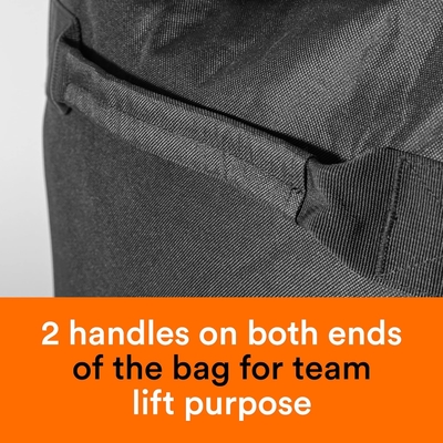 Fitdom 130L 36&quot; Heavy Duty Extra Large Sports Gym Equipment Travel Duffle Bag W/Adjustable Shoulder Strap &amp; 7 Comparti