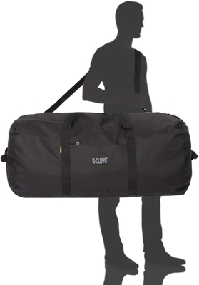 CHEVY DUTY CARGO DUFFEL LARGE SPORT GEAR DRUM SET EQUIPMENT Hardware travel bag rooftop rack bag (36" x 17" x 17", Navy)