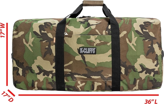 CHEVY DUTY CARGO DUFFEL LARGE SPORT GEAR DRUM SET EQUIPMENT Hardware travel bag rooftop rack bag (36" x 17" x 17", Navy)