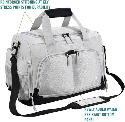 La borsa da coppia duratura progettata con 10 scompartimenti ottimali incluse le scarpe resistenti all'acqua