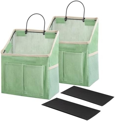 2 PACK BORSA A MURO ORGANIZZATORE CASTELLO CON TASCE PER BAGNO camera da letto cucina dormitorio essenziali