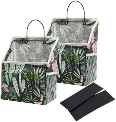 2 PACK BORSA A MURO ORGANIZZATORE CASTELLO CON TASCE PER BAGNO camera da letto cucina dormitorio essenziali