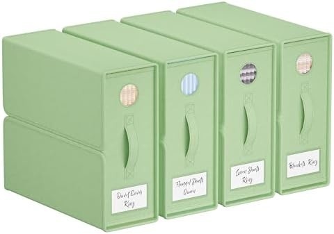 Organizzatori e deposito di lenzuola, 4-pack, Queen/King Size (Grigia), Organizzatore di lenzuola da letto, contenitori di stoccaggio in tessuto per lenzuola da letto,