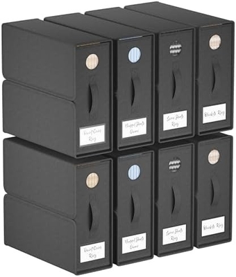 Organizzatori e deposito di lenzuola, 4-pack, Queen/King Size (Grigia), Organizzatore di lenzuola da letto, contenitori di stoccaggio in tessuto per lenzuola da letto,