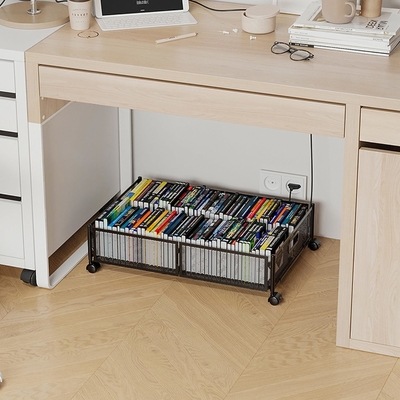 Dispositivi sotto il letto con ruote contenitori di deposito sotto il letto grande metallo pieghevole risparmio di spazio sotto il letto cassetto scarpa